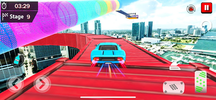 #4. Car Stunt Racing Climb Stuntin (Android) By: GameEnix - Monster Truck Racing,Action Games