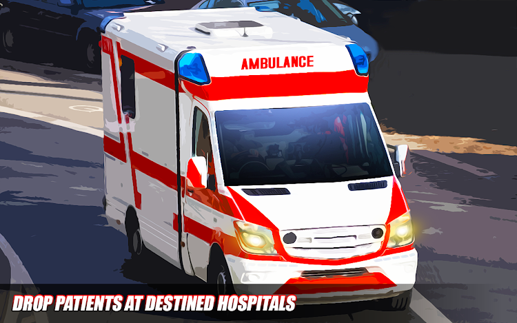 #2. Ambulance Simulator Van Driver (Android) By: Alpha Square