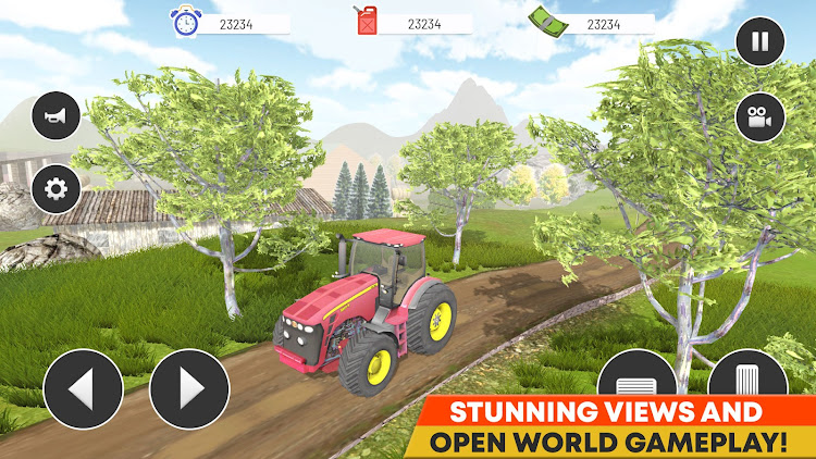 #3. Future Farming Tractor Drive (Android) By: Nobody Game Studio