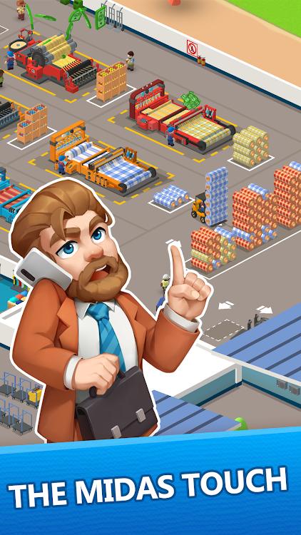 #4. Wool Inc: Idle Factory Tycoon (Android) By: CyberJoy Game