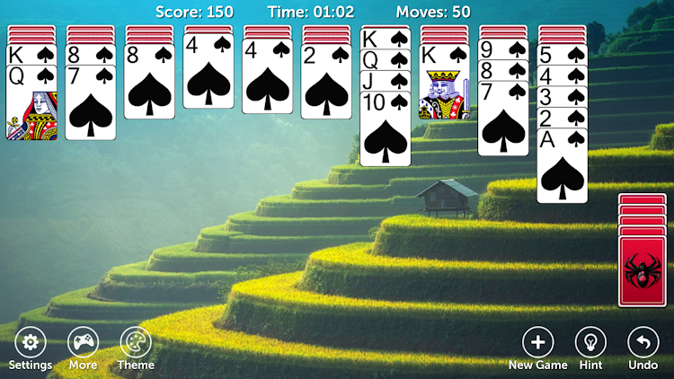 #6. Spider Solitaire Pro (Android) By: Crazy Game Developer