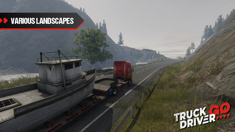 #6. Truck Driver GO (Android) By: SOEDESCO