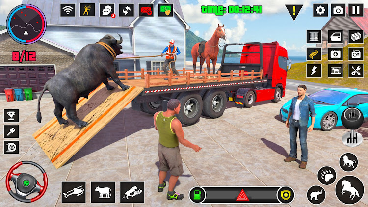 #4. Wild Animals Truck Transport (Android) By: Gamba Studio