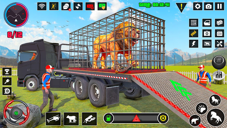 #6. Wild Animals Truck Transport (Android) By: Gamba Studio