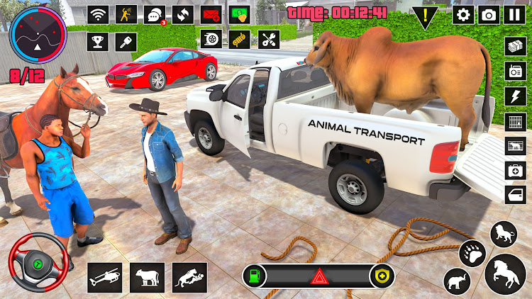 #7. Wild Animals Truck Transport (Android) By: Gamba Studio