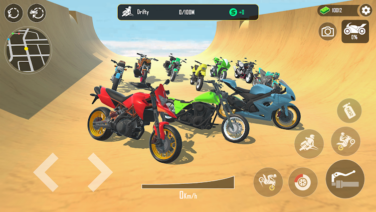 #8. GT Moto Stunt 3D: Driving Game (Android) By: Zego Studio