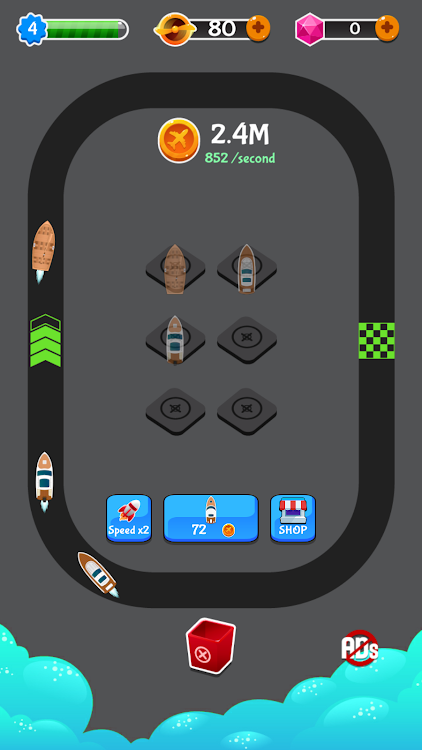 #3. Merge Boat (Android) By: Busy Gamers