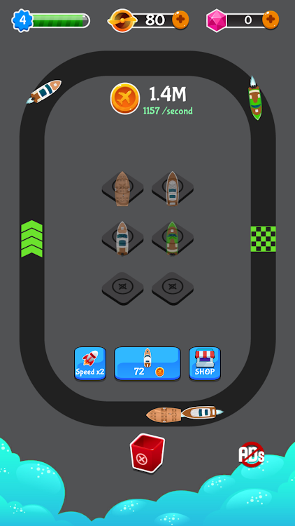 #4. Merge Boat (Android) By: Busy Gamers