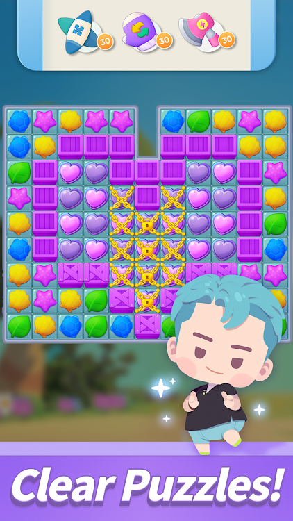 #6. BTS Island: In the SEOM Puzzle (Android) By: HYBE IM Co., Ltd.