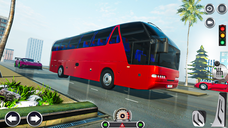 #2. City Traffic Bus Sim Game 2023 (Android) By: Munna Games