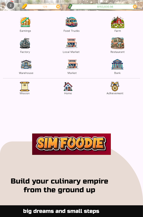 #9. Food Business Culinary Empire (Android) By: GainPips