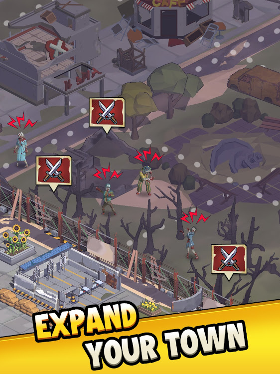 #10. Town Survival: Zombie Games (Android) By: Metajoy