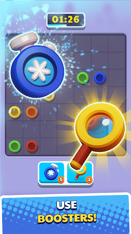 #3. Connect Pipe! Color Line Game (Android) By: BitMango