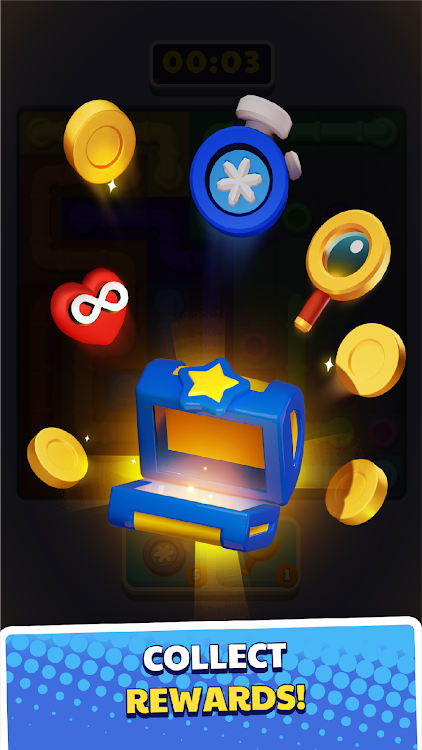 #5. Connect Pipe! Color Line Game (Android) By: BitMango