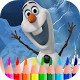 Coloring Olaf