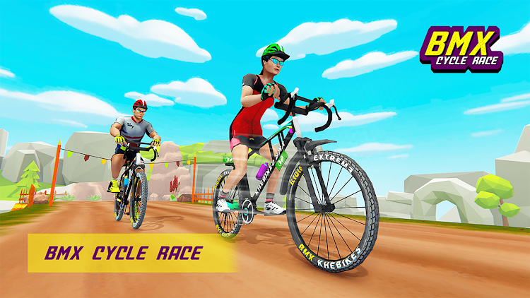 #4. Cycle Racing Game BMX Racer (Android) By: Extreme Loft Games