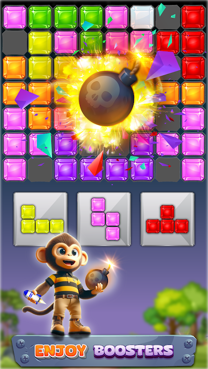 #4. Block Puzzle Classic Bricks (Android) By: Flaming Fragrance