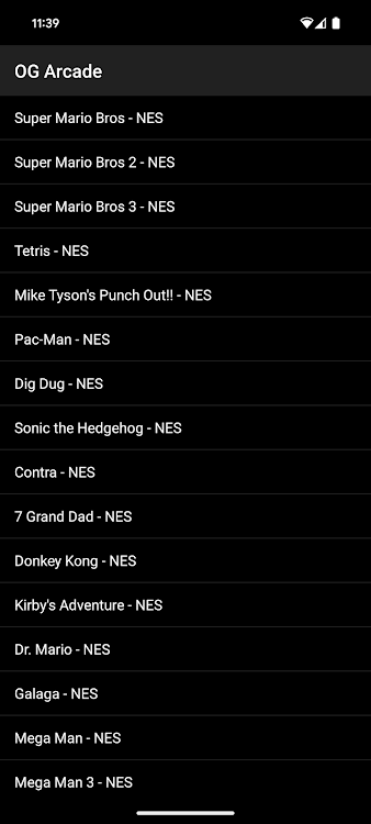#4. OG Arcade - 50+ Retro Games (Android) By: UserLAnd Technologies