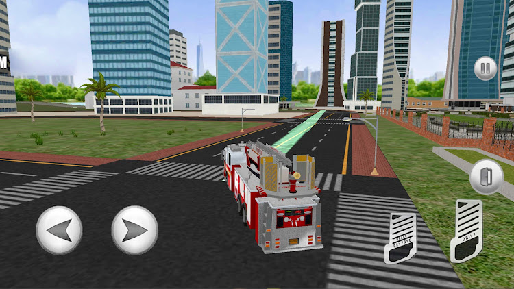 #2. US Emergency Fire Truck Games (Android) By: Arfa Z Gaming Studio