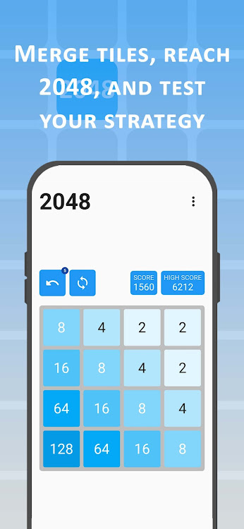 #7. 2048 Refresh (Android) By: Native Software