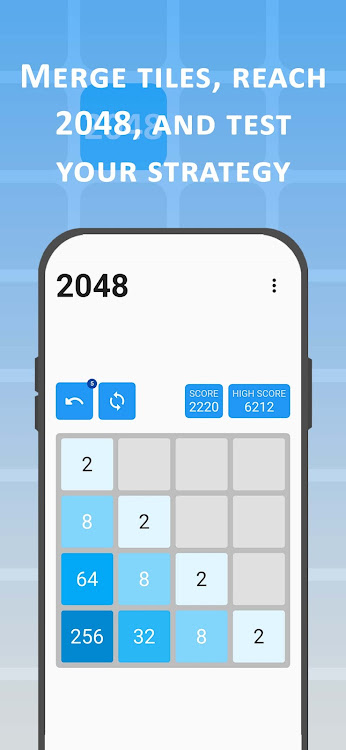 #8. 2048 Refresh (Android) By: Native Software