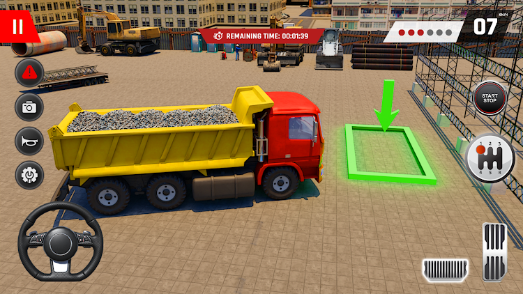 #2. Cargo Truck Simulator Driving (Android) By: Gamex Global