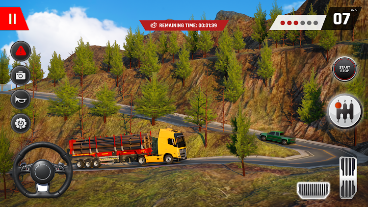 #4. Cargo Truck Simulator Driving (Android) By: Gamex Global