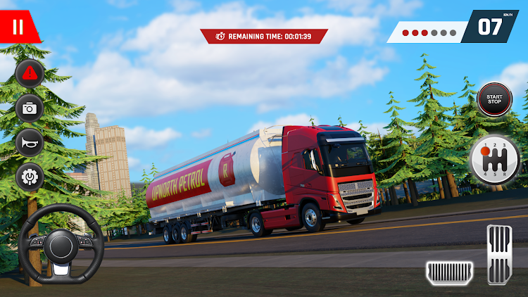 #5. Cargo Truck Simulator Driving (Android) By: Gamex Global