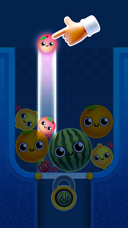 #7. Watermelon Merge - Fruit Mania (Android) By: Loomio