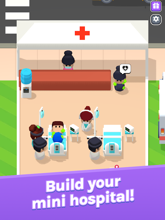 #5. Pocket Hospital - Idle Tycoon (Android) By: Mousetap Games