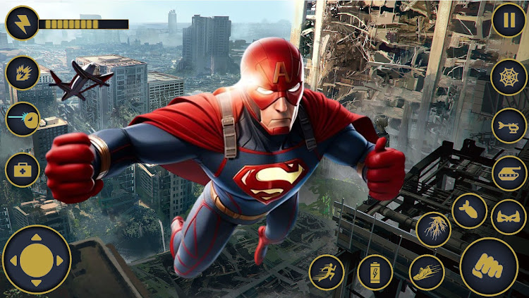 #2. Hero City Defender (Android) By: GamerGlamStudio