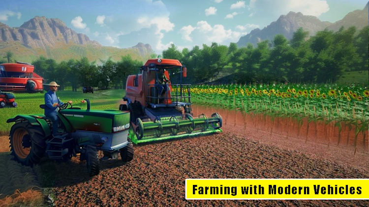 #4. Big Farming: Farm Sim 2023 (Android) By: Freak Gaming Studio