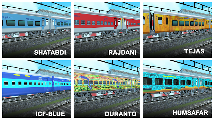 #3. Indian Loco Train Simulator (Android) By: BackToBachpan Games