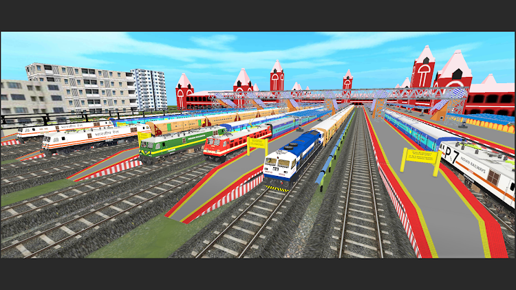 #5. Indian Loco Train Simulator (Android) By: BackToBachpan Games