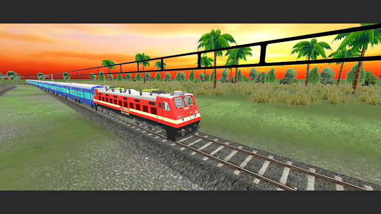 #8. Indian Loco Train Simulator (Android) By: BackToBachpan Games