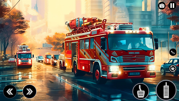 #6. Fire Emergency Tycoon Games (Android) By: Bestie Gamez Studio