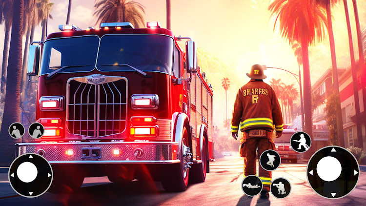 #9. Fire Emergency Tycoon Games (Android) By: Bestie Gamez Studio