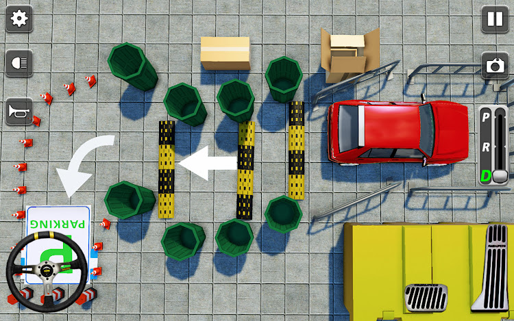 #6. Car Parking Game 3D - Car Game (Android) By: Game Burg