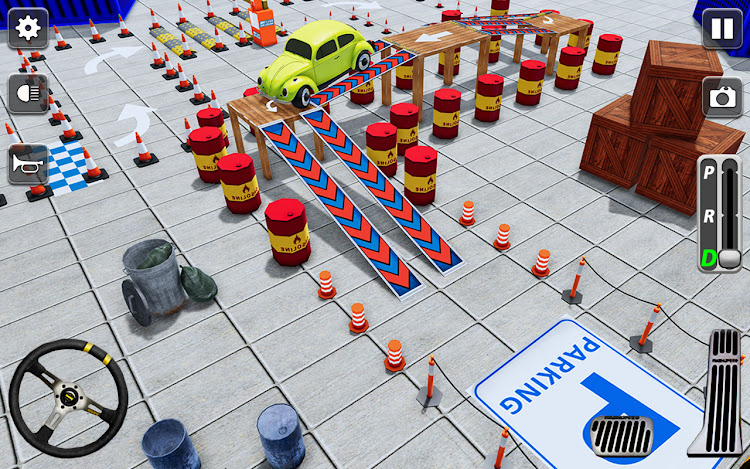 #7. Car Parking Game 3D - Car Game (Android) By: Game Burg