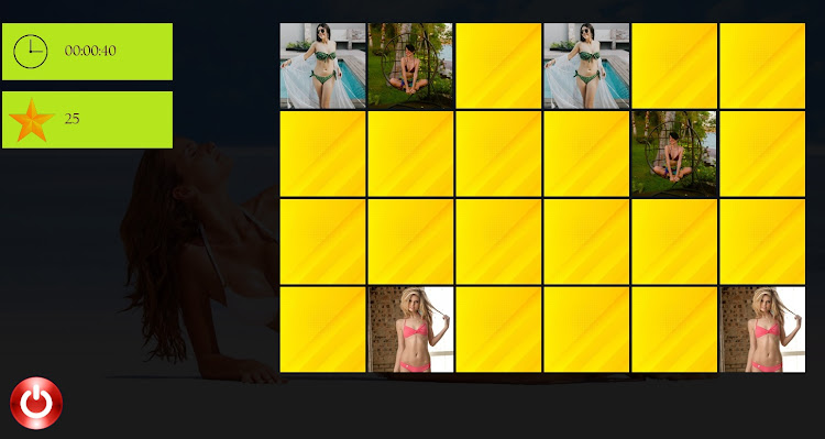 #10. Sexy Bikini Girls Match Game (Android) By: Wallpaper Fountain