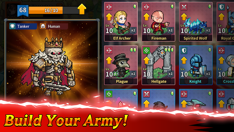 #4. Kings Land : Battle RPG (Android) By: WONCOMZ.INC