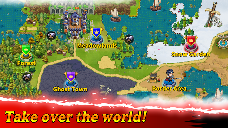 #5. Kings Land : Battle RPG (Android) By: WONCOMZ.INC