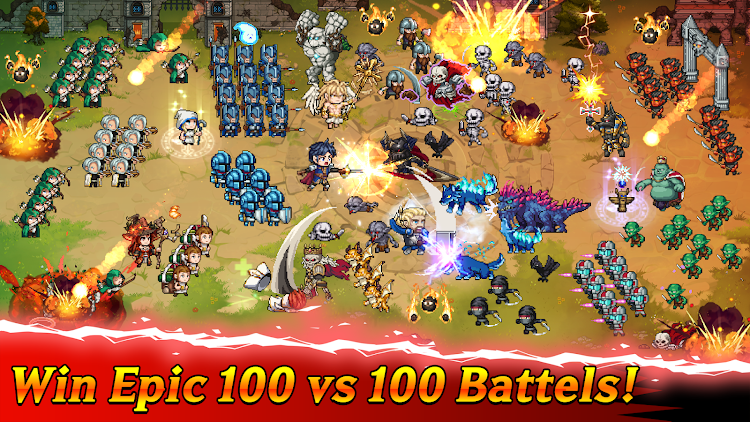 #6. Kings Land : Battle RPG (Android) By: WONCOMZ.INC