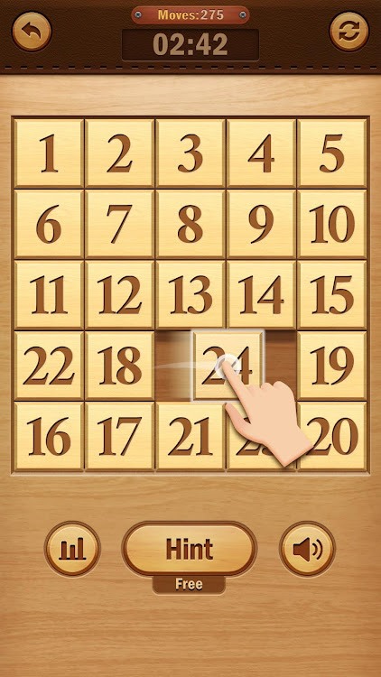 #3. Number Puzzle - Sliding Puzzle (Android) By: Words Mobile