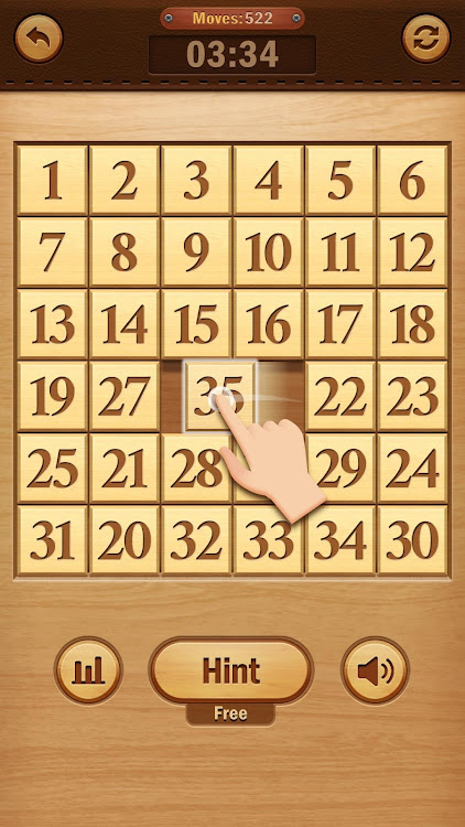 #4. Number Puzzle - Sliding Puzzle (Android) By: Words Mobile