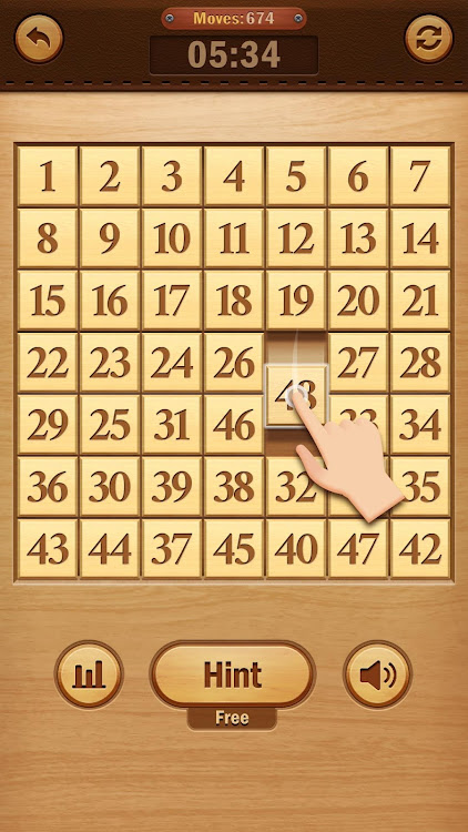 #5. Number Puzzle - Sliding Puzzle (Android) By: Words Mobile