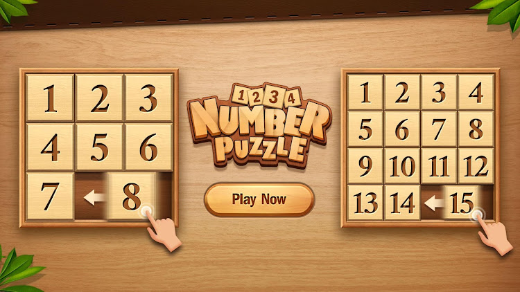 #7. Number Puzzle - Sliding Puzzle (Android) By: Words Mobile