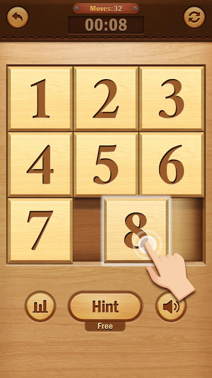 #9. Number Puzzle - Sliding Puzzle (Android) By: Words Mobile