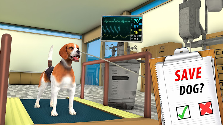 #3. Pet Shelter - Puppy Care Games (Android) By: AB Tech.