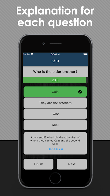 #3. Discover the Bible - the Quiz (Android) By: Luca Sigle